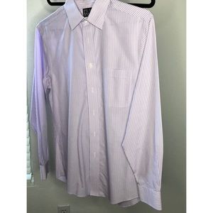 Jos. A Bank Purple Button Down Dress Shirt